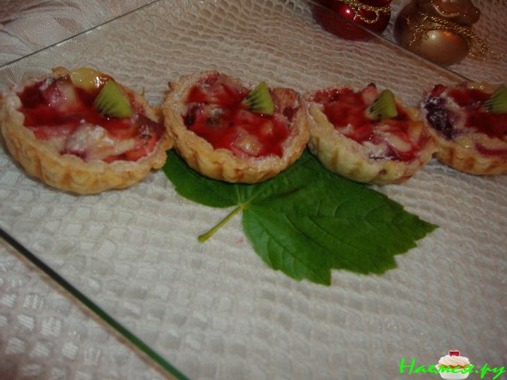 Пирожные "Фруктовый микс" Пирожные "Фруктовый микс"