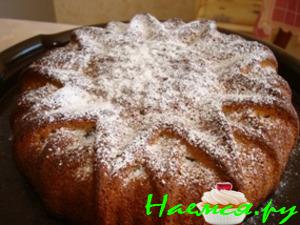 Кекс с халвой