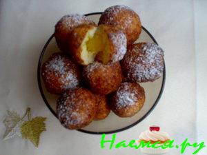 Мини-творожные пампушки 