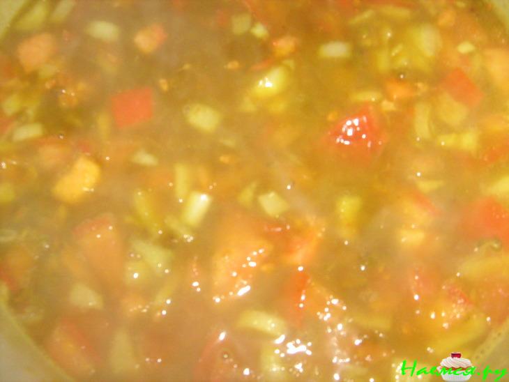 Мунг -дал таркари. Постный суп из маша