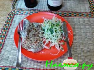 Котлета паровая на косточке