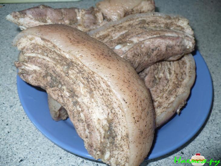 Грудинка домашняя