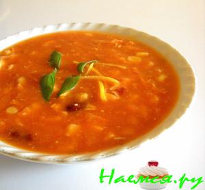 Мексиканский суп с курицей