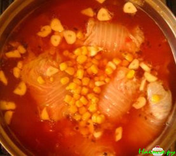 Голубцы из китайской капусты Голубцы из китайской капусты