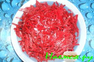 Салат из свеклы по-корейски