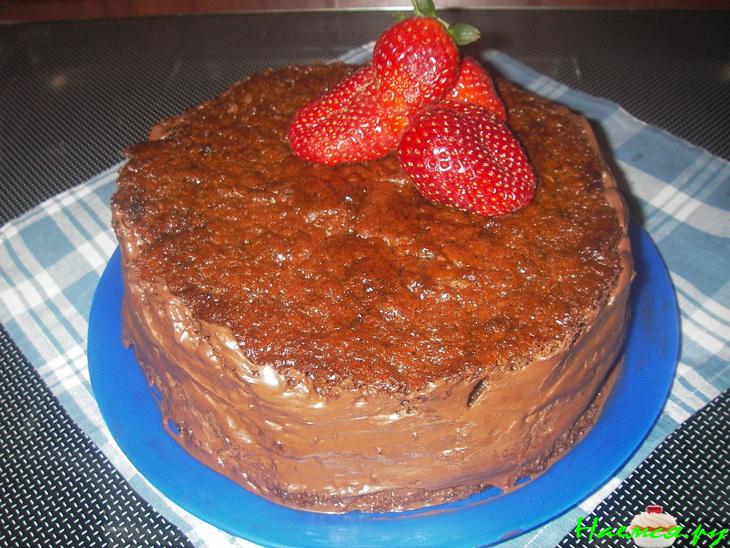 Шоколадный торт с бергамотом