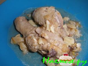 Курица с 40 зубчиками чеснока