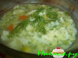 Густой суп с клецками (с 1 года)