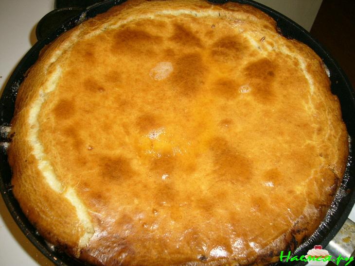 Пирог, самый простой, с рыбной начинкой