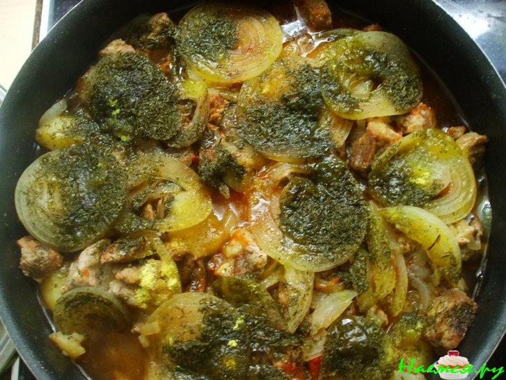 Картоха с мясом