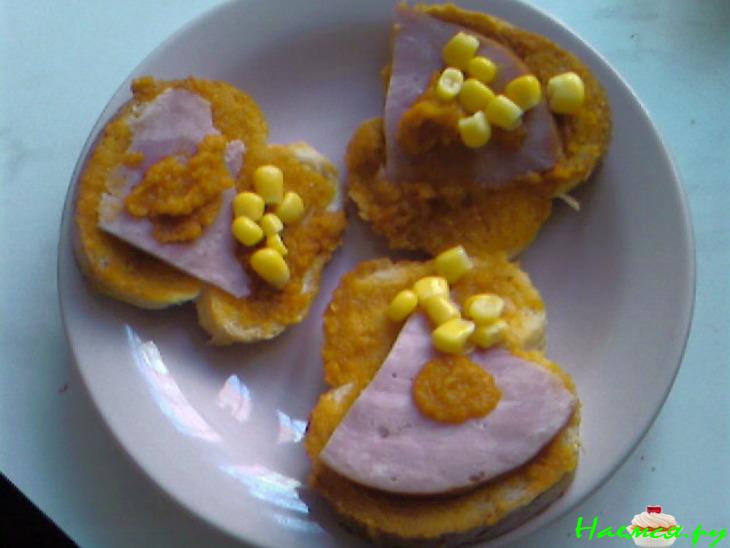 Бутерброды "Рыжик"