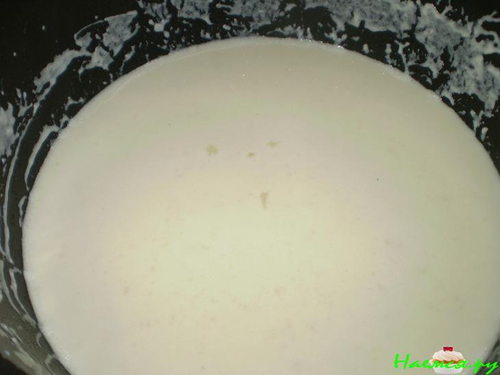 Молочный средиземноморский супчик