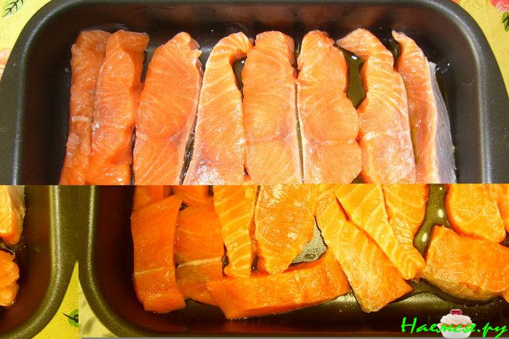 Рыбная запеканка с сыром "Сулугуни"