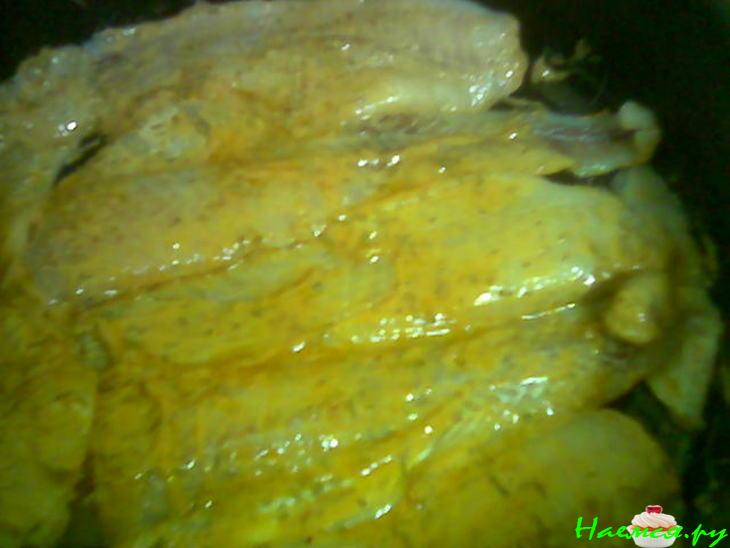 Рыбка под "ароматной коркой"