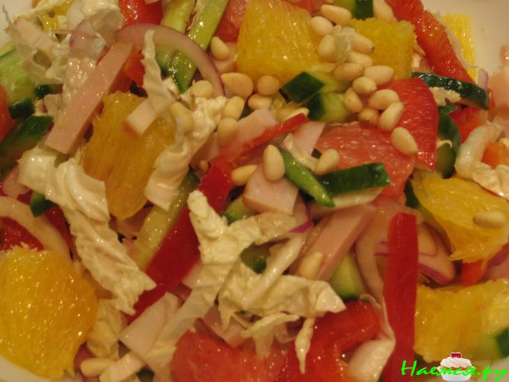 Салат Фруктово-овощной