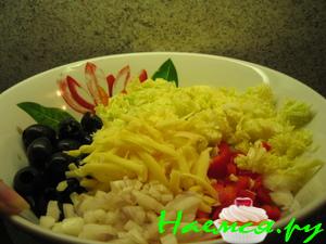 Салат "Кит-кап-оль"