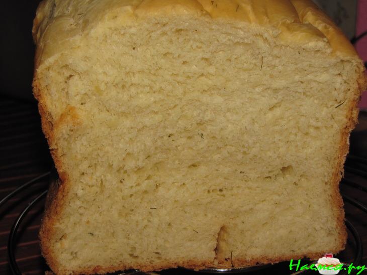 Майонезный хлеб (для хлебопечки)