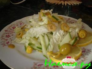 Салат "Легкий" с пекинской капустой