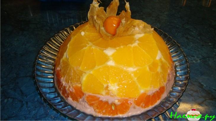 Творожный торт без выпечки