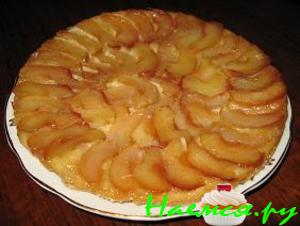 Яблочный пирог «Татен»