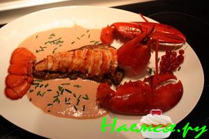 Омар на фуагра