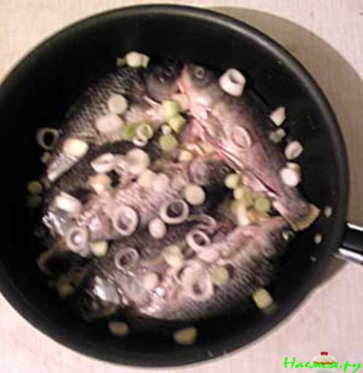 Уха по-татарски со сметаной