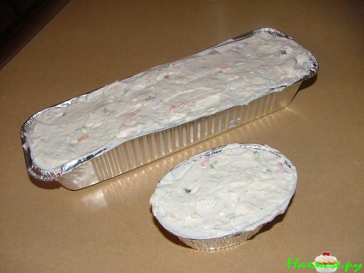 Сырный паштет с лососем