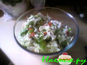 Легкий салатик (овощной)