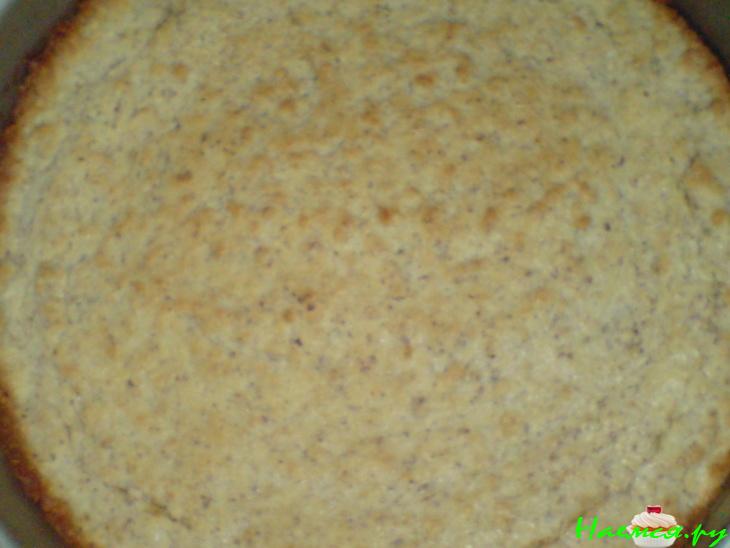 Творожно-ревеневый пирог