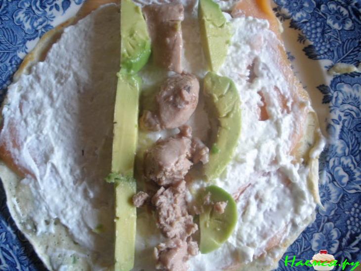 Блинный ролл для вечеринки