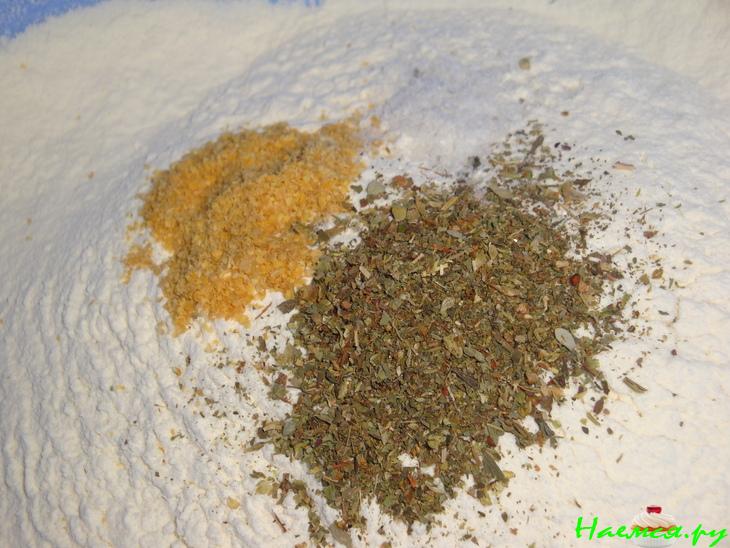 Сырный хлеб на пиве, без дрожжей