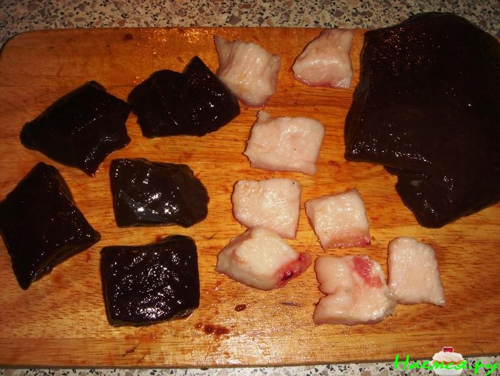 Шашлык из печени