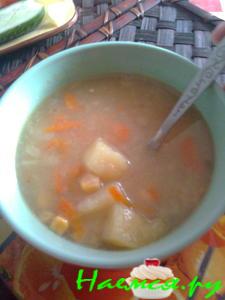Супчик быстрый с кукурузой Супчик быстрый с кукурузой