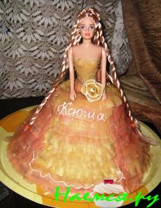 Торт-кукла "Ксюша"