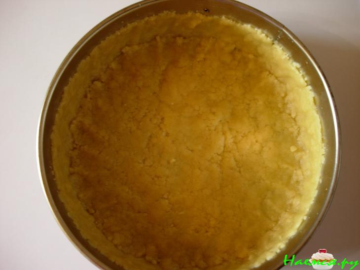 Пирог с творожной начинкой