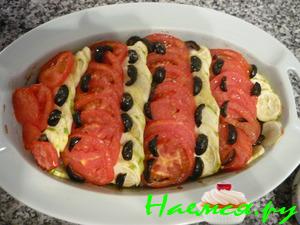 Салат "Баклажан под шубой"