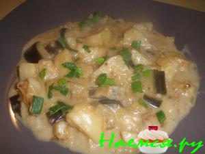 Карри из баклажанов