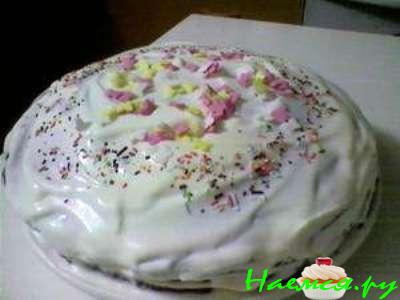 Что можно приготовить из кислого молока? - Торт Негр в Пене