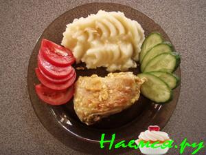 Курочка в фольге