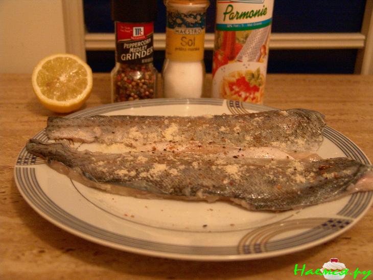 Форель a blanc