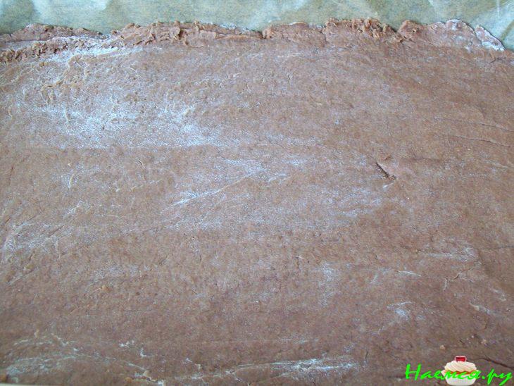 Абрикосово-шоколадный пирог с творогом и посыпкой "Штрейзель" 