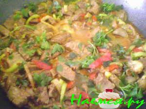 Печень с подливкой