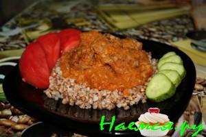 Тефтельки с подливой