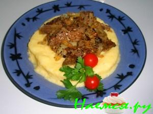 Печень барашка запечённая в духовке