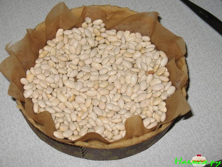 Песочный тортик с ягодами и сливочно-заварным кремом