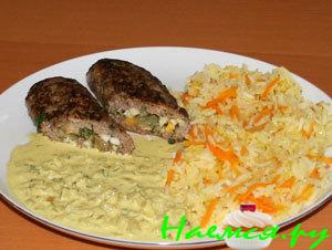 Рулет из фарша