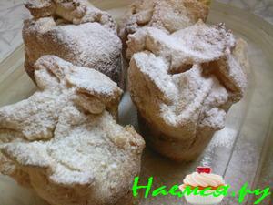 Творожные пирожные с ананасами и мармеладом Творожные пирожные с ананасами и мармеладом