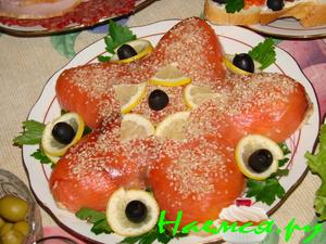 Салат "Морская звезда"