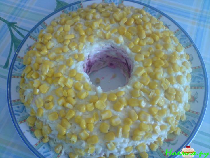 Салат "Cолнце моё"