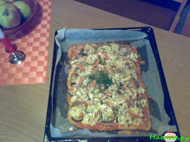 "Сверху сыр и снизу сыр, посередке сочный блин" или пицца с двойным дном